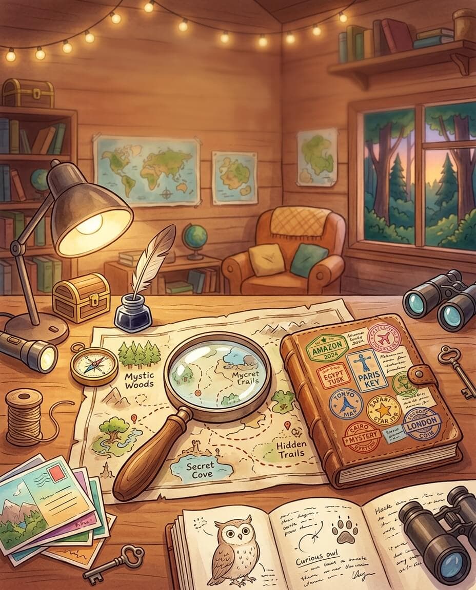 Mystery Club door card